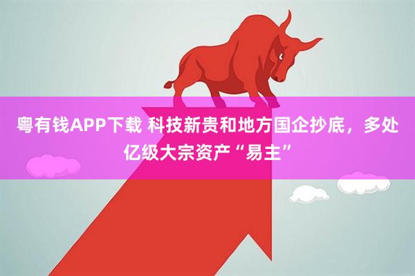 粤有钱APP下载 科技新贵和地方国企抄底，多处亿级大宗资产“易主”