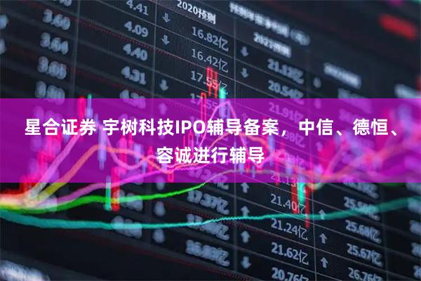 星合证券 宇树科技IPO辅导备案，中信、德恒、容诚进行辅导