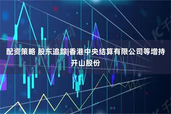 配资策略 股东追踪|香港中央结算有限公司等增持开山股份